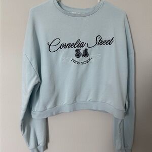 Francesca’s Women’s Large Light Blue Women's Sweater